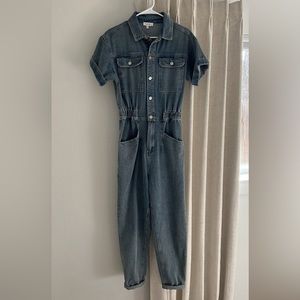 Hope Ave denim Jumper